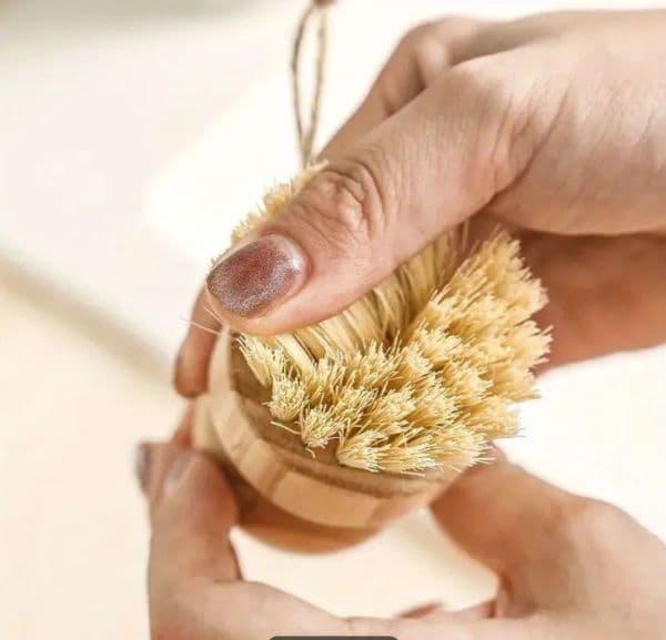 Bamboo cleaning brush — view 6