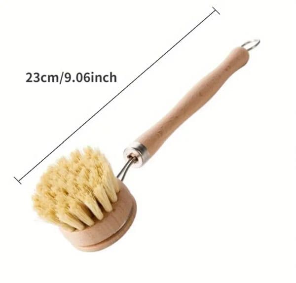 2-piece bamboo brush set — view 2