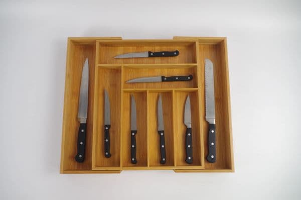 Bamboo drawer organiser — view 3