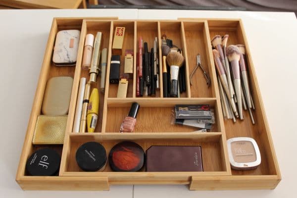 Bamboo drawer organiser — view 4