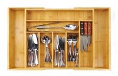 Bamboo drawer organiser — view 5