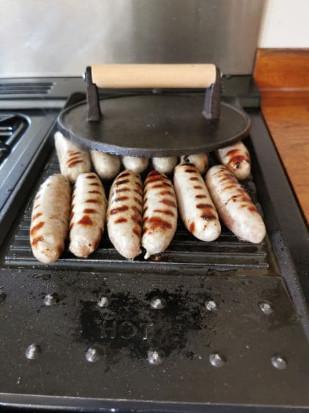Cast iron chef press — view 2