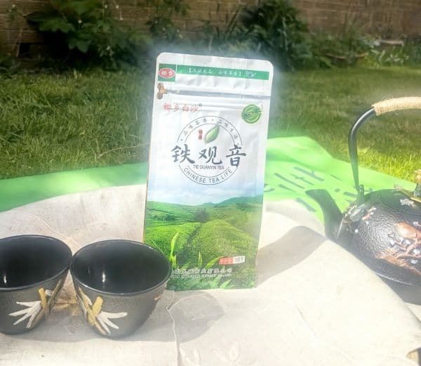 Organic green tea loose leaf — view 3