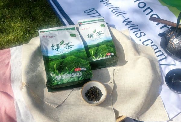 Organic green tea loose leaf — view 4
