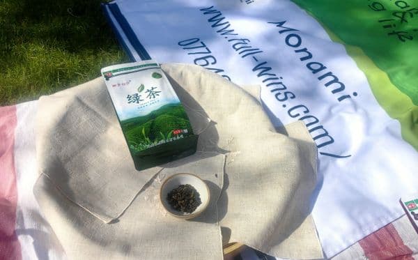 Organic green tea loose leaf — view 6