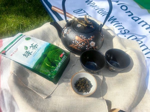 Organic green tea loose leaf — view 8