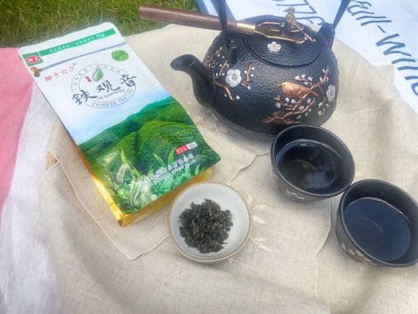 Tieguanyin green tea loose leaf — view 6